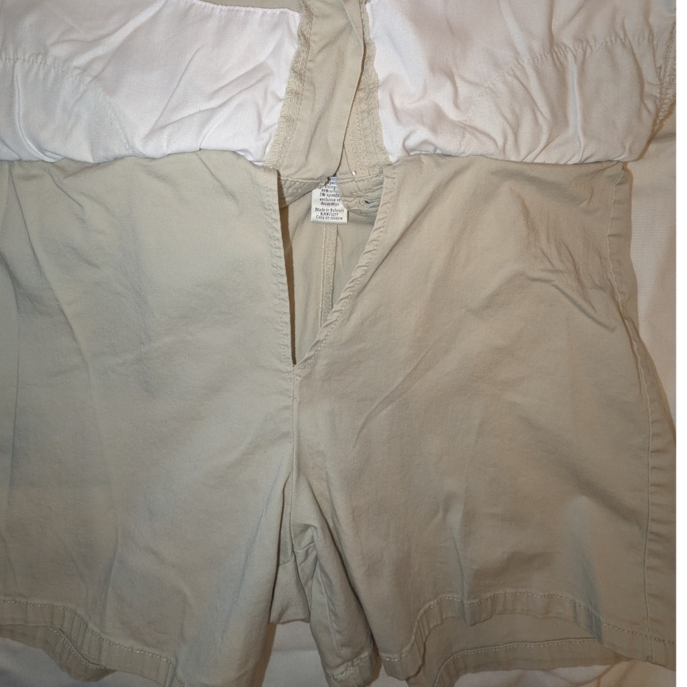 Croft & Barrow Cream Skort with Colorful Embroidery - Picture 7 of 7